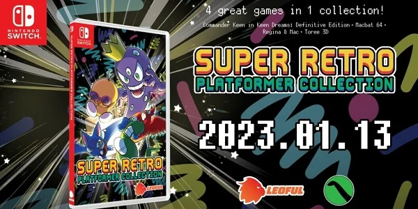 Super Retro Platformer Collection, annunciata data di rilascio edizione fisica